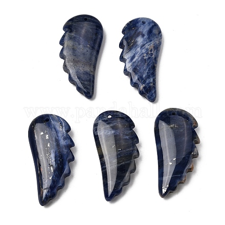 Природные подвески содалитом G-F820-01C-1