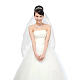 Свадебная фата из полиэстера&nbsp;DIY-WH0899-485B-3