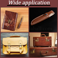 100 шт. 4 стиля шайб из искусственной кожи&nbsp;FIND-CL0001-13