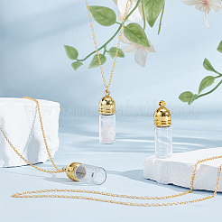 Наборы для самостоятельного изготовления ожерелья из стеклянной бутылки&nbsp;DIY-UN0007-62B