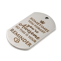 Подвески из нержавеющей стали 201&nbsp;X-STAS-L079-04P-02