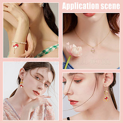 60шт 3 стиля подвески из сплава с эмалью&nbsp;ENAM-SC0003-02