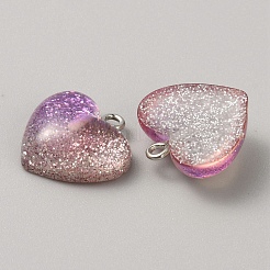 Прозрачные смоляные подвески&nbsp;CRES-TAC0010-05B