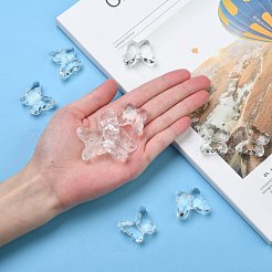 Прозрачные акриловые бусины&nbsp;PL404Y-6