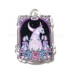 Акриловые подвески с принтом на хэллоуин&nbsp;MACR-G059-04E