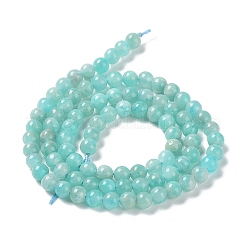 Природных амазонит бисер нитей&nbsp;G-F461-12-4mm-01