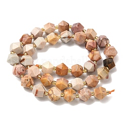 Нити из натуральных африканских агатов&nbsp;G-I376-A01-01