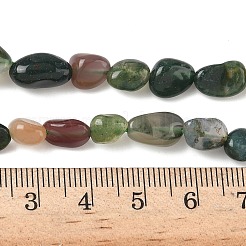 Природные индийский агат бисер пряди самородки&nbsp;G-J335-02