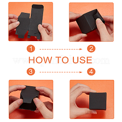 30 шт. складная креативная коробка из крафт-бумаги&nbsp;CON-PH0002-56