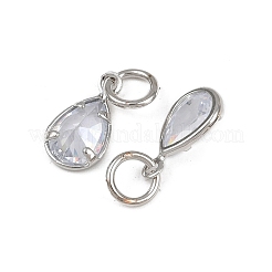 Латунные микро проложить кубического циркония подвески&nbsp;KK-Z120-05P-03