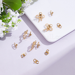 10 шт. Латунные гайки для ушей&nbsp;KK-UN0004-78G