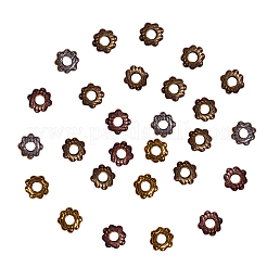 Тибетском стиле сплав Шарики прокладки&nbsp;TIBEB-CJ0001-09-NR