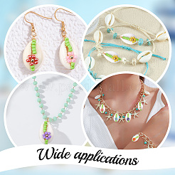 30 шт. подвески из натуральной ракушки каури 10 цветов&nbsp;PALLOY-GO00047