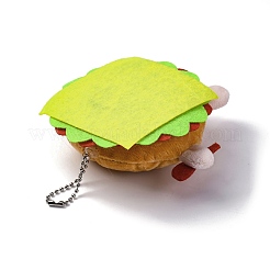 Милый мультяшный плюшевый тканевый кулон украшение&nbsp;LS-HJEW-K048-01D