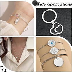 Брелоки для ключей из хирургической нержавеющей стали 316&nbsp;STAS-BBC0008-20