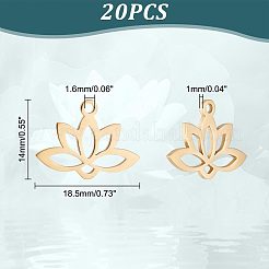 20 шт. подвески из нержавеющей стали 201&nbsp;STAS-UN0040-69