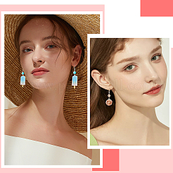 36шт 9 стиля непрозрачные подвески из смолы&nbsp;RESI-SC0002-48