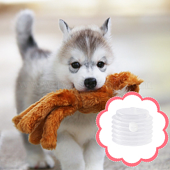 Пластиковый bb называется подушка безопасности обувь свисток игрушка&nbsp;AJEW-WH0348-459