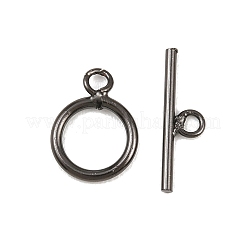 Кольцо из латуни Переключить застежками&nbsp;KK-G548-38