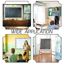 2 рулон 2 видов декоративных наклеек из мелованной бумаги&nbsp;DIY-AR0005-16