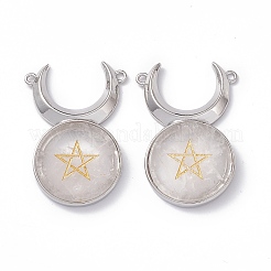 Подвески из кристаллов натурального кварца&nbsp;G-G983-02P-07