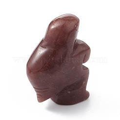 Украшение дисплея из натурального клубничного кварца&nbsp;G-C022-02D