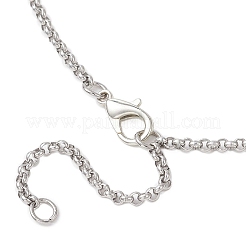 Браслеты и ожерелья из овальных акриловых бусин&nbsp;SJEW-JS01345