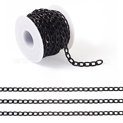 Цепи панцирные граненые из оксидированного алюминия длиной 5 м&nbsp;CHA-TA0001-23