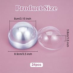 24 шт. прозрачный купол из ПВХ&nbsp;FIND-OC0013-55