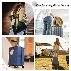 Багажная бирка из искусственной кожи&nbsp;AJEW-WH20010-81D