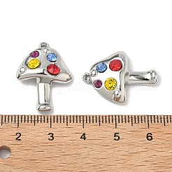 Подвески из нержавеющей стали 304 со стразами&nbsp;STAS-L308-01P