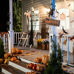 4 шт. 2 стиля реквизит для розыгрыша на Хэллоуин из ПВХ с длинным носом&nbsp;AJEW-CN0004-49