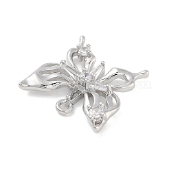 Подвески из латуни с прозрачным фианитом&nbsp;LS-KK-Z061-14P-01