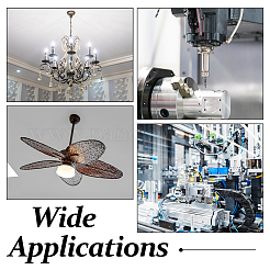 5 шт. европейские бусины из нержавеющей стали 304&nbsp;STAS-FH0002-40B