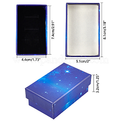 Звездное небо узор картонные шкатулки&nbsp;CBOX-BC0001-40D