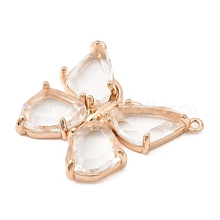 Латунь стекло кулоны&nbsp;KK-C141-02G