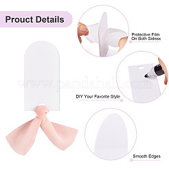 20 комплект пустых акриловых знаков&nbsp;AJEW-TA0001-63B