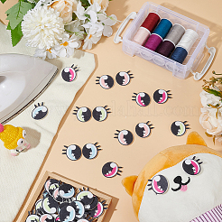 24 пара двухцветных полиэстеровых нашивок&nbsp;PATC-PH0001-28