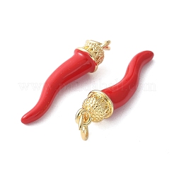 Латунь эмаль подвески&nbsp;X-KK-A252-13B-G