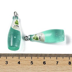 Прозрачные смоляные подвески&nbsp;RESI-D074-03B