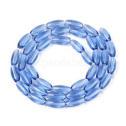 Прозрачные стеклянные бусины&nbsp;GLAA-T028-15T-03