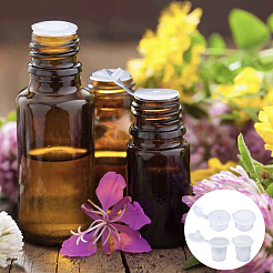 60 шт. 2 вида пластиковых пробок для бутылок с отверстиями&nbsp;AJEW-GF0008-13