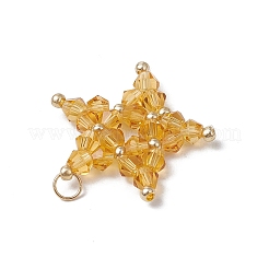 Подвески ручной работы в виде звезд из австрийского хрусталя&nbsp;PALLOY-MZ00622