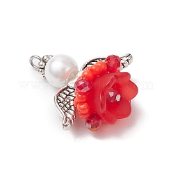 Подвески-ангелы из стеклянных бисеров&nbsp;PALLOY-MZ00714-02