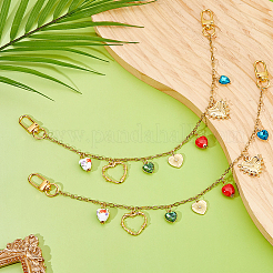 2 шт. цепи из нержавеющей стали 304 для джинсовых брюк&nbsp;HJEW-FH00228