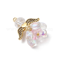 Подвески-ангелы из стеклянных бисеров&nbsp;PALLOY-MZ00631-01