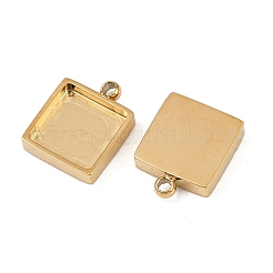 Оправы для подвесок из нержавеющей стали 304 в виде кабошонов&nbsp;STAS-A194-05I-G