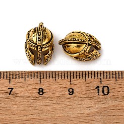 Сплавочные овальные бусины тибетского стиля &nbsp;PALLOY-E420-AG