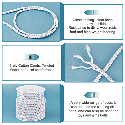 2 рулон 2-х цветной 3-слойной полиэфирной веревки&nbsp;OCOR-PH0001-56