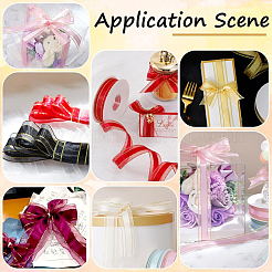 1 рулон однотонных лент из органзы&nbsp;ORIB-CY0001-03D